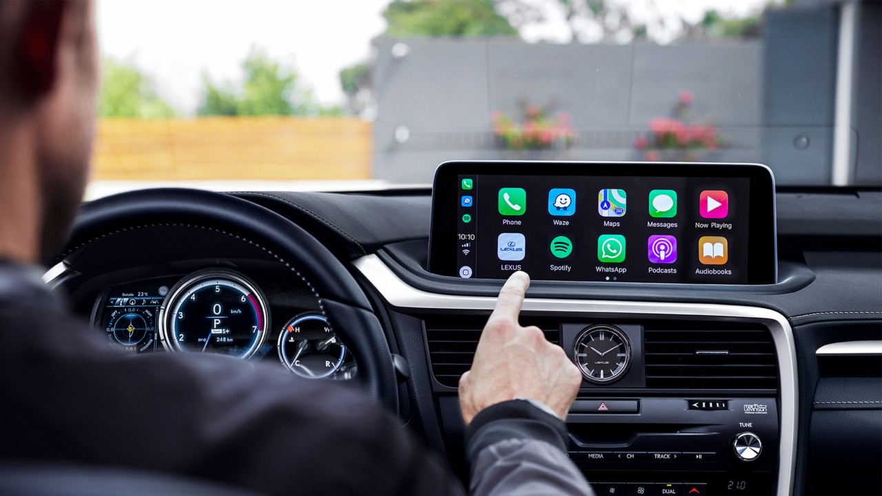 Lexus navigation touchscreen
